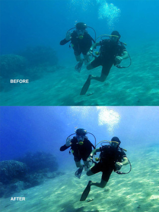 underwater test images
