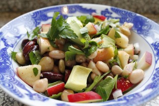 Beans make salad much more hearty!!!
